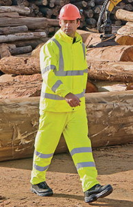 Hi-Vis Breathable Overtrousers